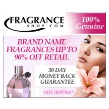 FragranceShop Coupon - Save on Shop Authentic Fragrances at FragranceShop