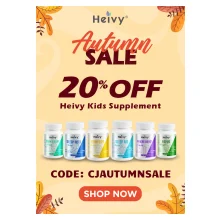 20% OFF Kids Supplements Autumn Sale Coupon for Children's Health and Wellness