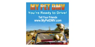 My Pet DMV The original Pet Drivers License Coupon Codes logo